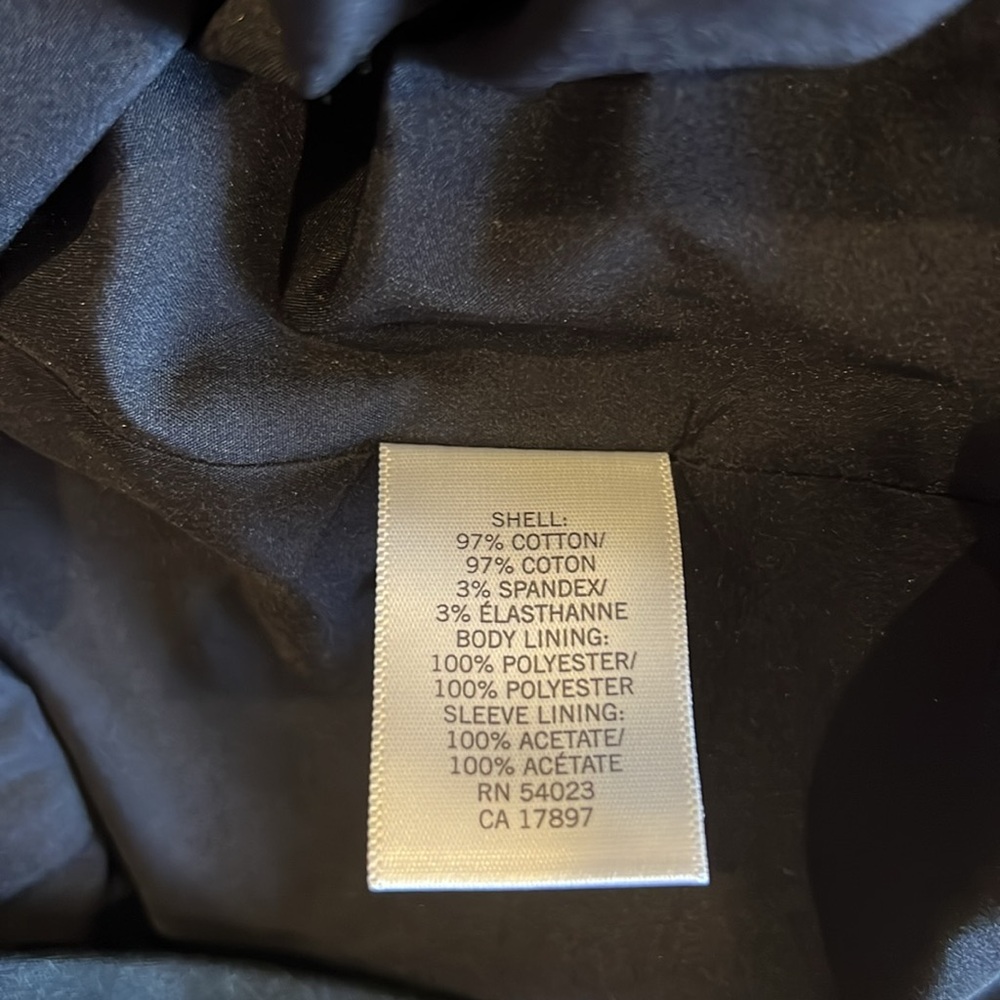 Banana Republic Women’s Navy Blue Classic Jacket Blazer Size: 10 - Picture 7 of 10
